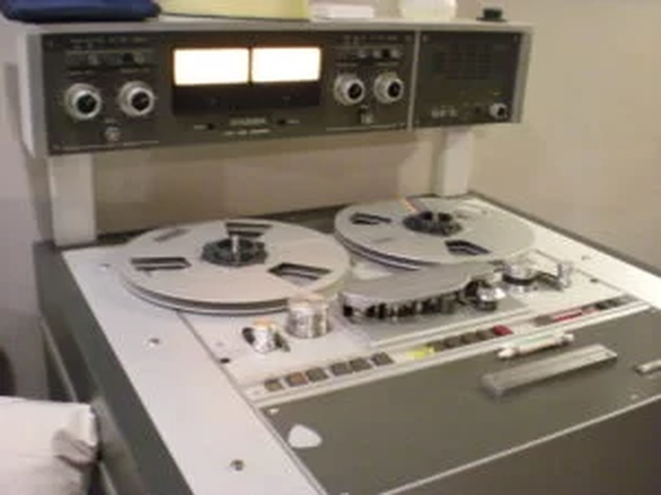 Analog Two Inch Tape Machine before Pro Tools Existed