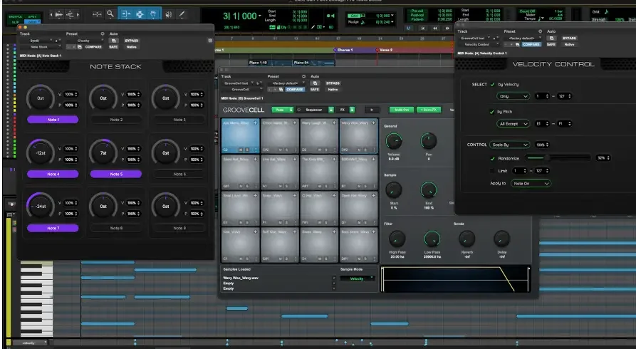 MIDI Effects with Pro tools Plugins