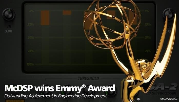 dd34e32172fe0202ef287e574244e1d2 McDSP Wins Emmy for SA-2 Dialog Processor